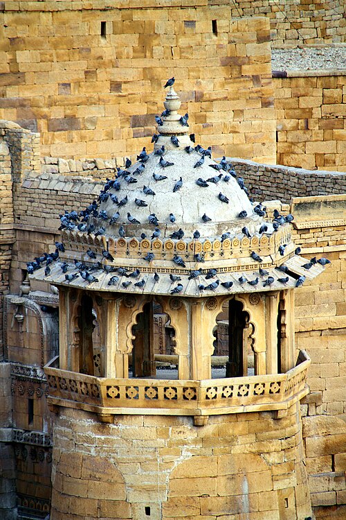 A 12th-century chatri, Jaisalmir