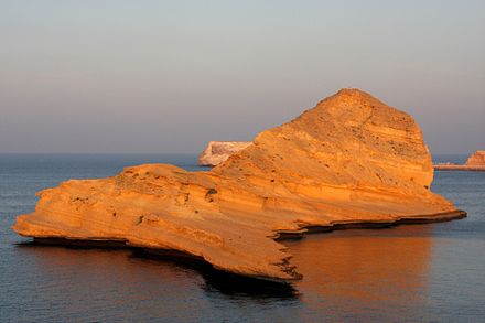 Along the coast of Bandar Jissah, near the Oman Dive Center