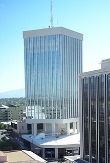 Bank of America Plaza (Tucson) building in downtown Tucson, Arizona