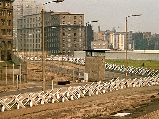  Berlin Wall death strip, 1977 