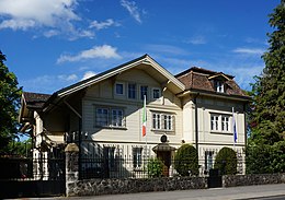 Berna Elfenstrasse 14 Ambasada Italiei în Elveția DSC01362.jpg