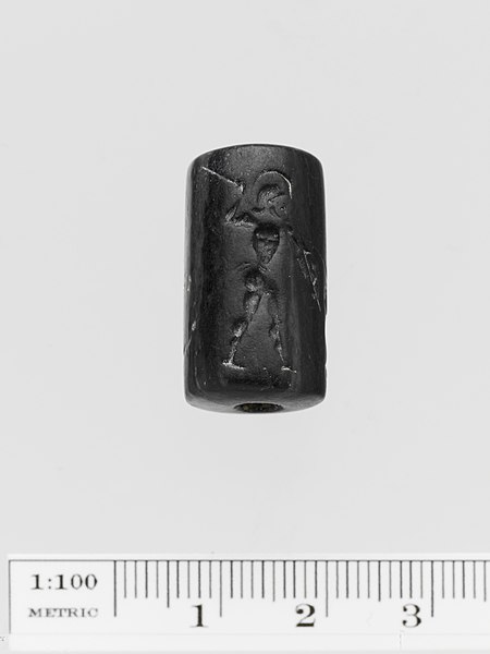 File:Black marble cylinder seal MET DP142847.jpg