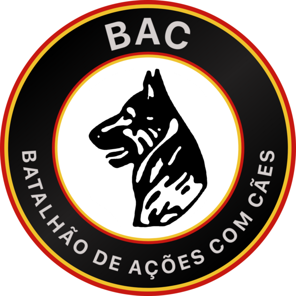 File:Brasão do Batalhão de Ações com Cães - BAC (PMERJ).png