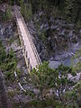 Brücke im Schweizerischen Nationalpark