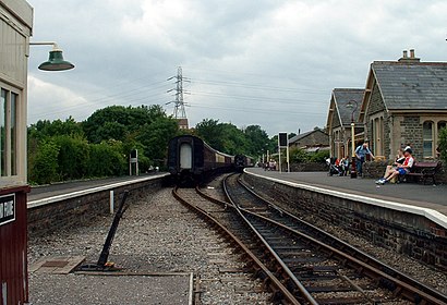 How to get to Bitton Railway Station with public transport- About the place