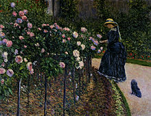 Roses, jardin du Petit Gennevilliers (1886), huile sur toile, collection privée.