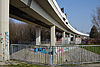 Bridge structures on the Alt Erlaa - Zanaschkagasse elevated line