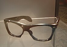 Buddy Holly's horn-rimmed glasses on display