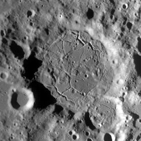 Illustrativt billede af artiklen Bunsen (krater)