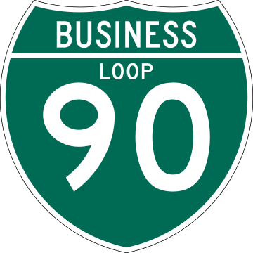 Business routes of Interstate 90