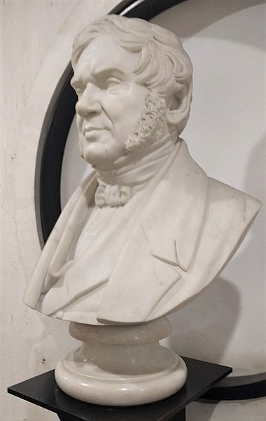 Bust of Panizzi by Carlo Marochetti in the British Library, London