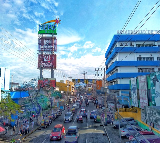 Image: By Jdcedit   Overlooking Arellano Street Dagupan CBD