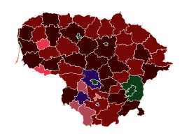 Covid-19 cas d'épidémies dans Lithuania.svg