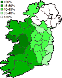 Irlanda: Toponimia, Cheografía, Organización politico-administrativa