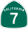 Značka State Route 7