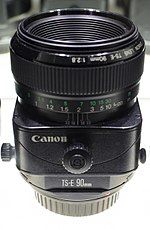 Miniatuur voor Canon TS-E 90mm-objectief