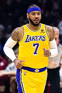 <span class="mw-page-title-main">Carmelo Anthony</span> American basketball player (born 1984)