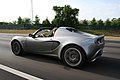 A Lotus Elise drives on Interstate 4 in Central Florida
