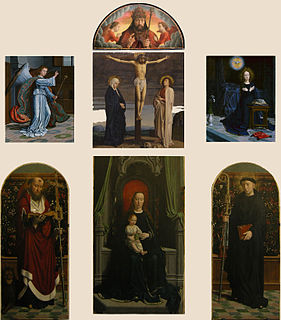 <i>Cervara Altarpiece</i> Panel paintings by Gerard David
