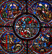 La Vie de saint Lubin (1er quart du XIIIe siècle), cathédrale Notre-Dame de Chartres.