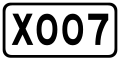 China County Road X007.svg