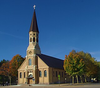 <span class="mw-page-title-main">Church of St. Stephen (St. Stephen, Minnesota)</span> Historic church in Minnesota, United States