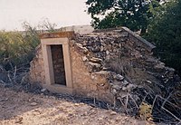 Cimbre de un calzadizo, junto al Córcoles