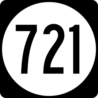 <span class="mw-page-title-main">Virginia State Route 721</span> Secondary route designation