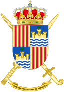 Coat of Arms of Balearics General Command (COMANGEBAL)