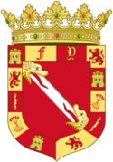 Escudo de armas mayor utilizado de 1861 a 1865