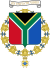 Escudo de armas de Nelson Mandela (Orden de los serafines) .svg