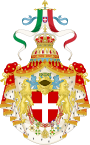 Great coat of arms of Italy 1890–1929 / 44–46