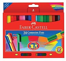 Faber Castell Connector Pens Books Stationery Stationery On Carousell