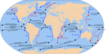 South Equatorial Current (in black)