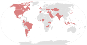 Countries implicated in the Paradise Papers.svg