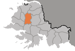 Location of Samch'ŏn County