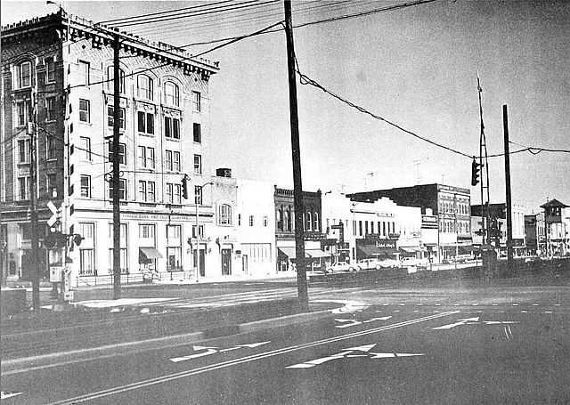 Downtown Rocky Mount, 1962