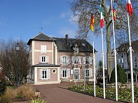 Het stadhuis in Dammarie-lès-Lys