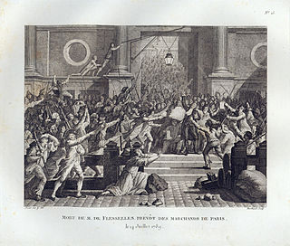 <span class="mw-page-title-main">À la lanterne</span> Slogan used during French Revolution