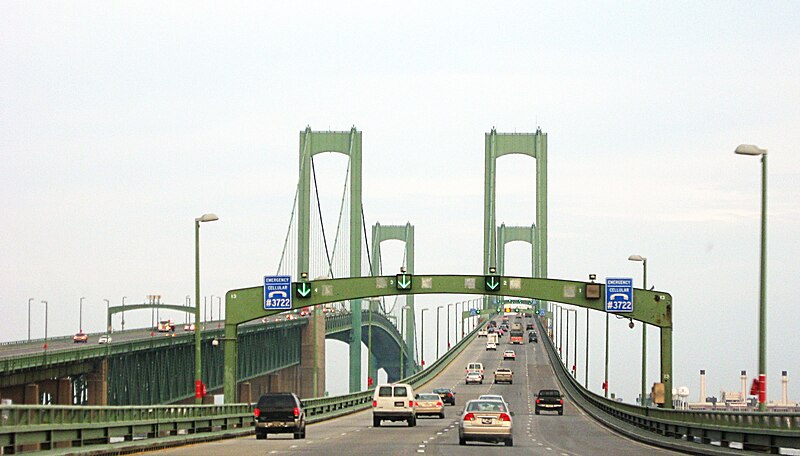 File:Delaware Memorial Bridge northbound.jpg