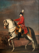 Dom João, Príncipe Regente, passando revista às tropas na Azambuja - Domingos Sequeira, 1803.png