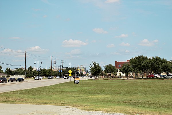 Near Beard Park in Little Elm, Texas.