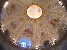 [1] Die Kuppel der Dresdner Frauenkirche (Innenansicht)