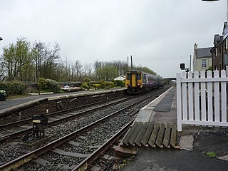 Drigg railway station Railway station in Cumbria, England