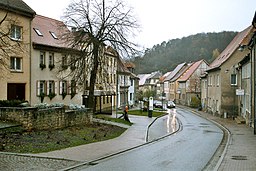 Hauptstraße in Eckartsberga