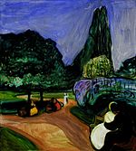 Edvard Munch - Summer Night in Studenterlunden (1899).jpg