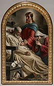 宗教画サン・ジュゼッペの逝去