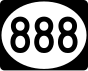 Puerto Rico Tertiary Highway 888 marker