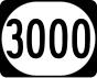 Kentucky Route 3000 Marker