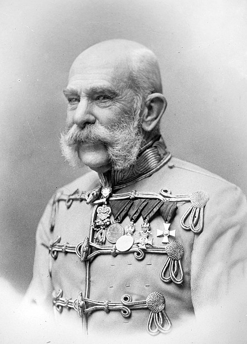 Franz Joseph in the uniform of a Hungarian field marshal, c. 1892